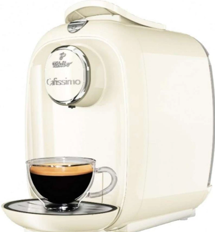 Tchibo Cafissimo PICCO Kaffeekapselmaschine, White Snow