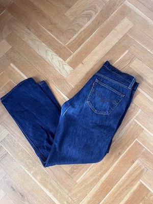 Vintage Levis Jeans 501 Premium denim 34 30 Vintage Blau Blue Levi Strauss Big e