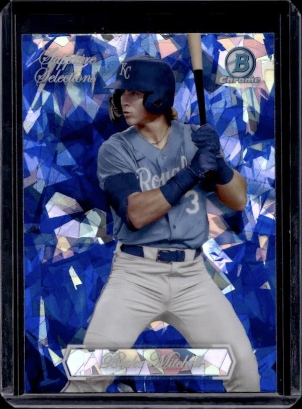 2023 Bowman Draft Sapphire Edition #SS-5 Blake Mitchell Sapphire Selections