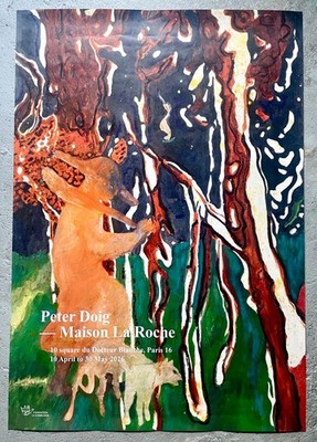 Peter Doig - Maison La Roche - Fondation Le Corbusier - seltenes Poster 70 cm x 100 cm