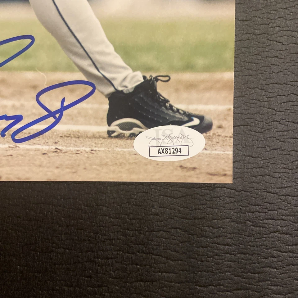 Ken Griffey Jr Signed 8x10 Baseball Photo JSA Certified AX81294 Mariners HOF - Image 3 of 4