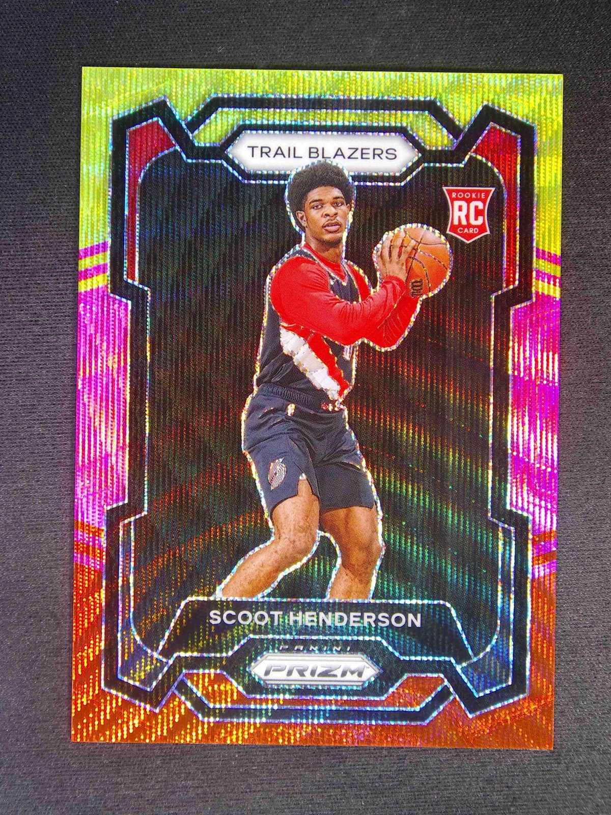 2023-24 Panini Prizm Scoot Henderson #141 RC Rookie Multi Wave /88