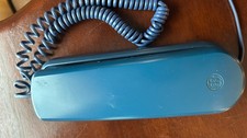 Vintage GE 2-9122A Slimline Corded Phone - Pacific Blue - 90s Retro - Works
