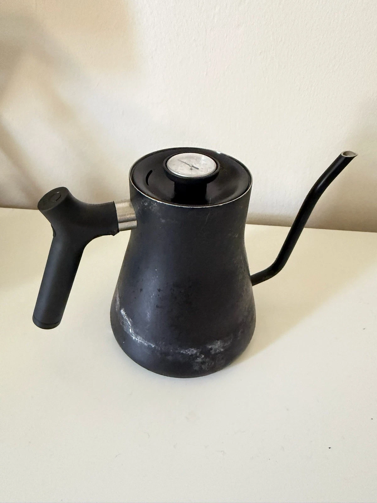 Fellow Stagg Matte Black Gooseneck Teapot for Coffee Pre Owned