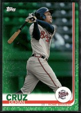 2019 Topps Pro Debut #161 Derian Cruz Green #/99