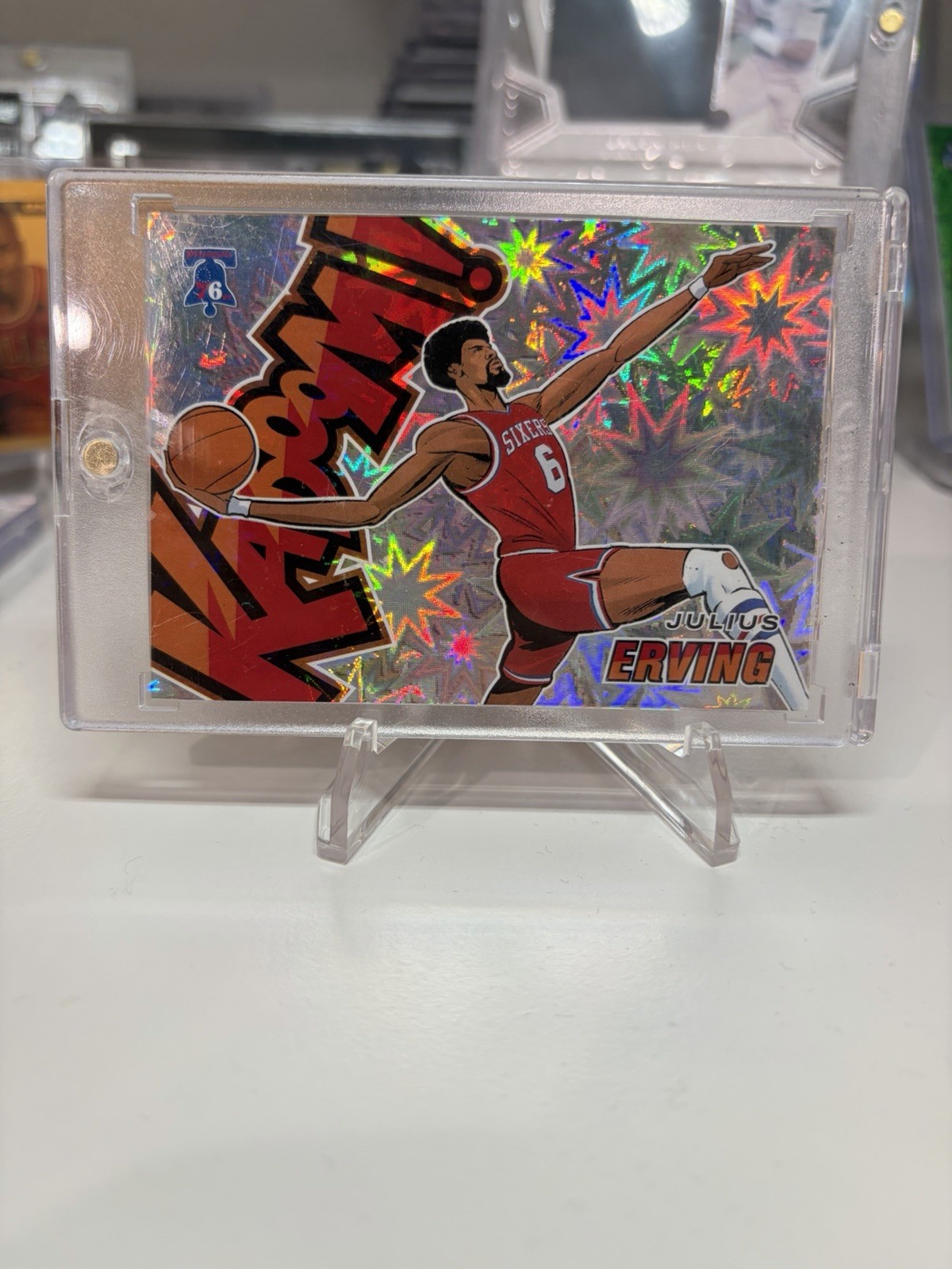 Panini 2024-25 Revolution Kaboom! Insert Julius Erving #31 76ers Basketball