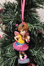 DISNEY JUNIOR TV SHOW FANCY NANCY CUSTOM CHRISTMAS ORNAMENT HTF NEW