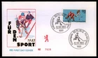 GERMANY BERLIN FDC 1983 SPORTS - ICE HOCKEY xd88