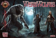 WereWolfes - Plastic figures 40 figures, 10 poses 1/72 Alliance 72064