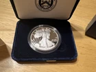 2011 W American Silver Eagle Choice Proof Bullion $1 Coin OGP COA