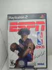 ESPN NBA 2K5 PS2 PlayStation 2 Complete CIB Ben Wallace Cover Tested Light Scrat