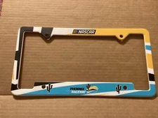NASCAR PHOENIX RACEWAY PLASTIC LICENSE PLATE HOLDER,EXC./ FREE POSTAGE!!!