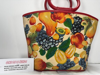 BEVERLY HILLS BAG LADY- 64 YEARS IN BEVERLY HILLS CALIFORNIA -NWT $243.00