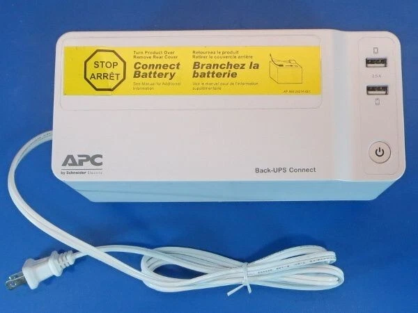 NIB APC Back-UPS BGE90M 75W & 2 USB Charging Ports (for phone & tablet, not PC) - Image 4 of 4