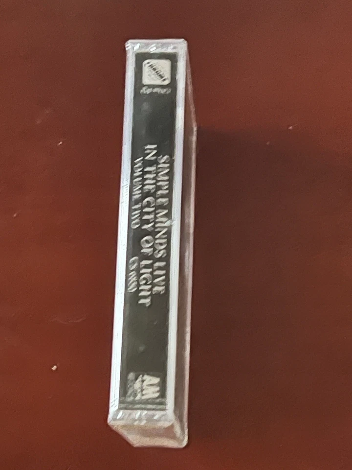 Factory Sealed Simple Minds Live - In The City Of Light Vol 2 Cassette Tape 1987 - Image 2 of 4