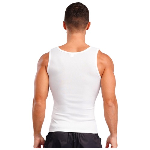 Men Tank Top Tee Shirt Vest Night Club Athletic Exercise Ribbed Running Casual - Picture 35 of 45