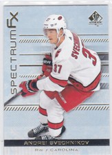 19/20 SP AUTHENTIC..ANDREI SVECHNIKOV..SPECTRUM FX.UNSCRATCHED.# S-21.HURRICANES