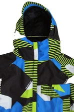 686 Six Eight Six Jacket Men's L Large Ski Snowboard Mannual Infi-Dry Geometric