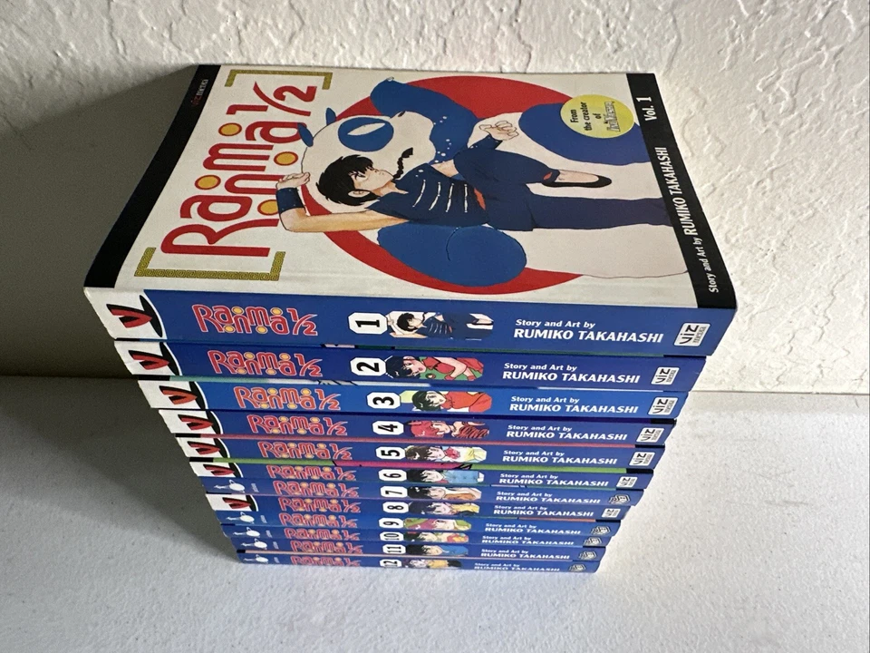 Ranma 1/2 Manga By Rumiko Takahashi Lot Of 12-English Vol. 1 thru 12 - Image 4 of 4