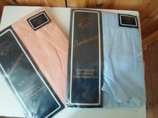 Pair of Ambience Single Bed Valance Sheets New But Shop Soiled 90 x 190cm Approx