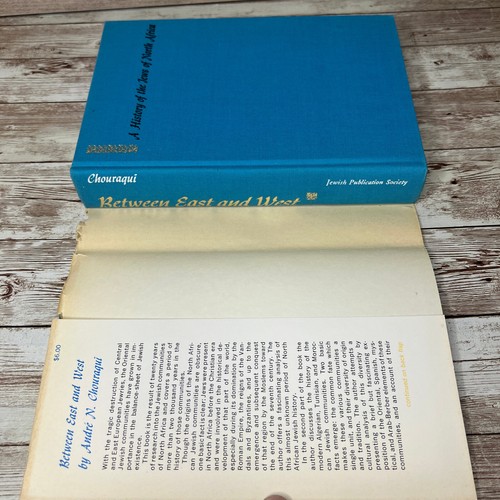 Between East and West by Andre N. Chouraqui - Stated 1st Edition (1968) HC/DJ - Bild 5 von 12