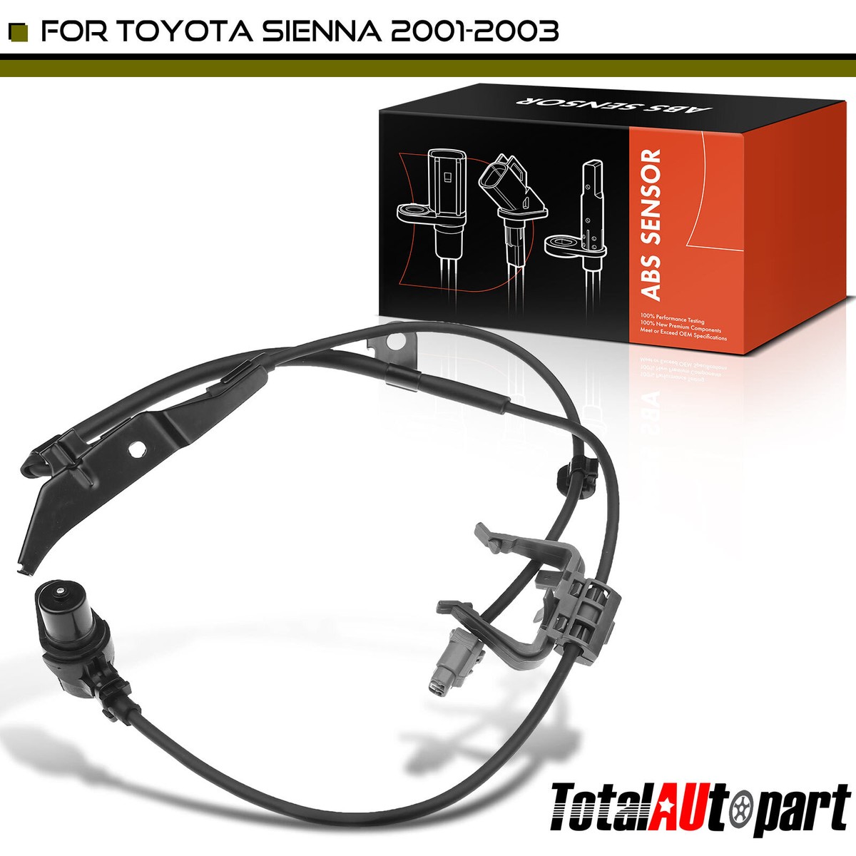 ABS Wheel Speed Sensor for Toyota Sienna 2000-2003 V6 3.0L Front