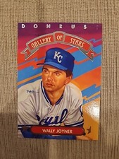 1992 Donruss Gallery Of Stars Wally Joyner Misprint Error Card GS-2
