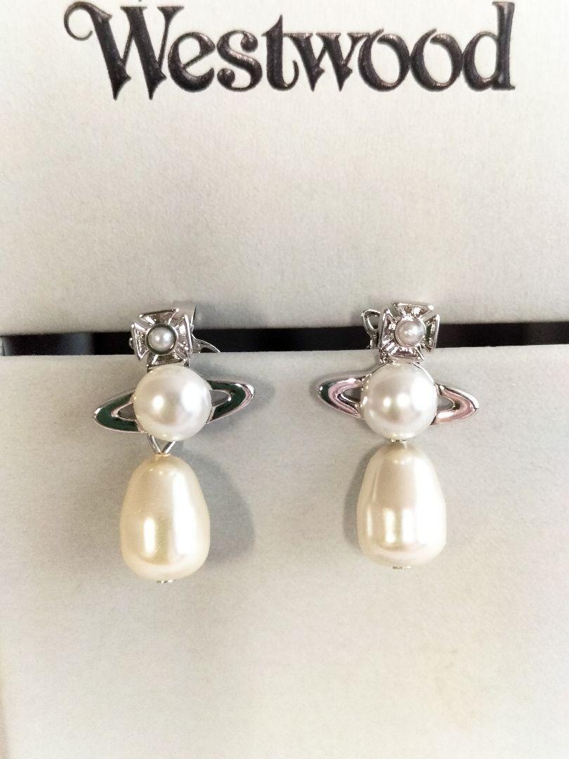 Vivienne Westwood Earrings Pierced 2way Pearl NO BOX [EJ364 | eBay