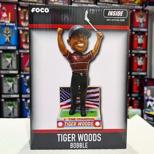 TIGER WOODS 3X "US Open Champion" PGA Nike Exclusive Golf Bobblehead - Picture 6 of 13