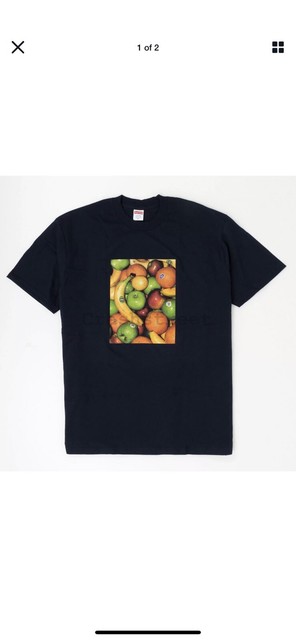 supreme fruit tee black