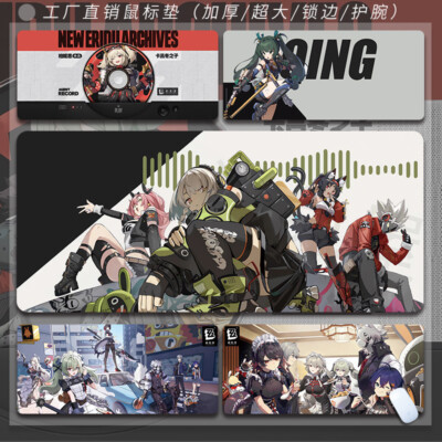 Zenless Zone Zero Mouse Pad Anime Keyboard Pad Waterproof Desk Mat Cosplay Gifts