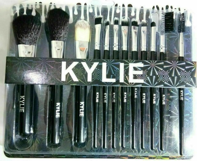 Kylie Makeup Brush Set Set Of 12 (Black) eBay