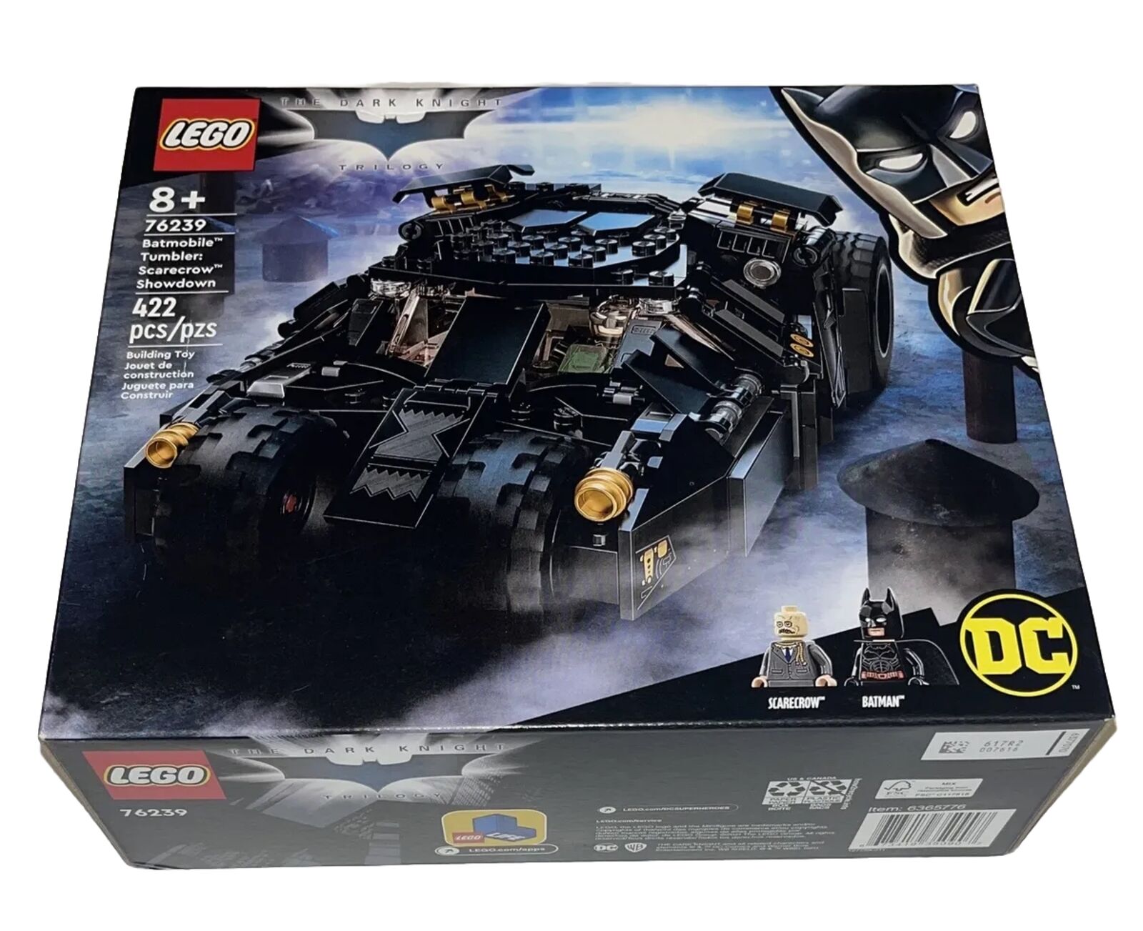 LEGO Super Heroes Batmobile Tumbler: Scarecrow Showdown 76239 6365776 -  Best Buy