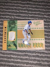 2019 Panini Leather & Lumber Sweet Feet Blue /95 Paul Molitor #SF-PM HOF