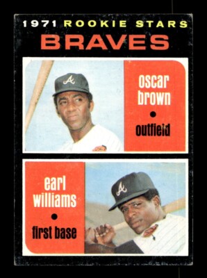 1971 Topps #52 Braves Rookies EX *5m