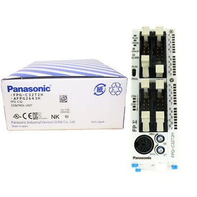 パナソニックPLC FPG-C32T 　7個セット New In Box PANASONIC FPG-C32T2H AFPG2643H Control Unit 24VDC