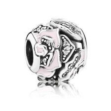 Charm Pandora Rosa Delicata Rosa 791527en40
