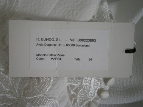 Raimon Bundo Wedding Dress 10 Ivory A-line Design Pattern Lace Romantic Gorgeous - Picture 19 of 19