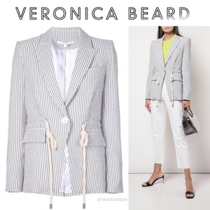 veronica beard striped blazer