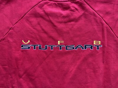 STUTTGART 2000s FOOTBALL SOCCER SWEATSHIRT ADIDAS sz XL MEN RED | eBay