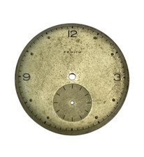 ZENITH STUPENDO QUADRANTE INVECCHIATO PER cal. 126 ORIGINALE AL 100% #6