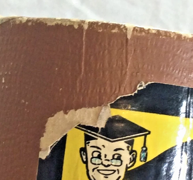 VINTAGE YAHTZEE DICE SHAKER CUP ESTAMPA DE COURO - Imagem 2 de 4