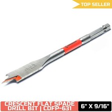 Crescent Flat Spade Drill Bit | 6 x 9/16 | CD...