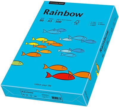 Papyrus Druckerpapier Rainbow 80 g/m², A3 - 500 Blatt versch. Farben zur Wahl 