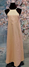 NWT  Summer Zara Apricot Dress w/Spaghetti Straps Size S