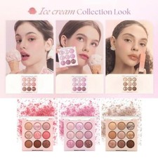 Korean 9 Colors Eyeshadow Palette Waterproof ...