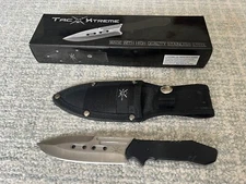 Tac Xtreme TX-1001 8.5” Overall Thrower 3CR13 S.Steel Blade G10 Handle Knife