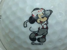 Disney Mickey Mouse Logo Golf Ball