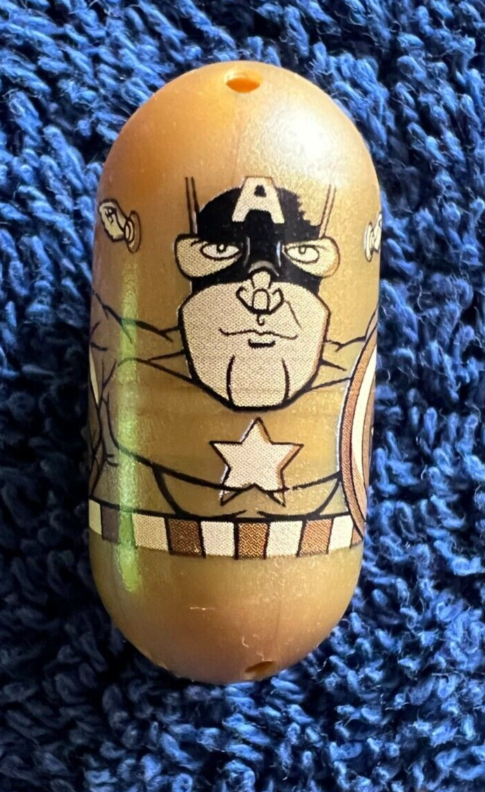 Golden ~ 2010 Mighty Beanz Moose ~ #83 Captain America | eBay