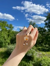 Pure nature agate phone chain